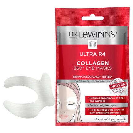 Dr. LeWinn's Plump + Lift Collagen Plumping Eye Mask 3Pc