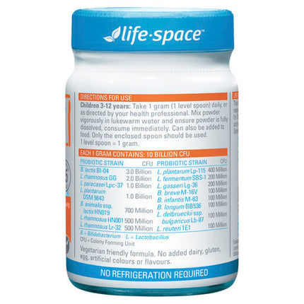 Life-Space Probiotic Powder for Children 3-12 Years Oral Powder 60g