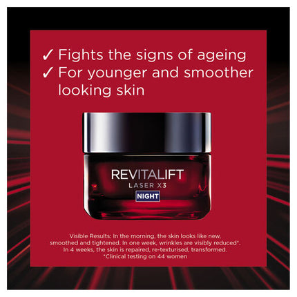 L'Oreal Revitalift Laser Night 50mL