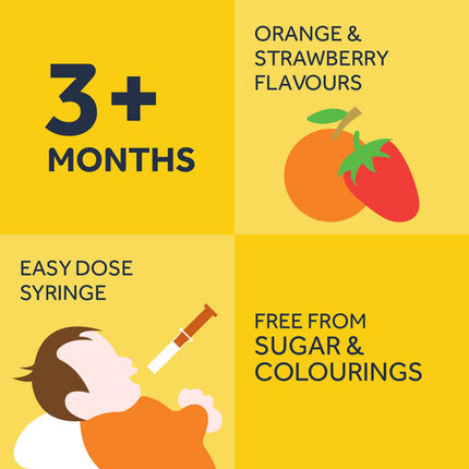 Nurofen For Children 3 Months To 5 Years Strawberry 200ml