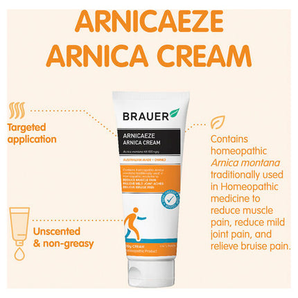 Brauer Arnicaeze Arnica Cream 100g