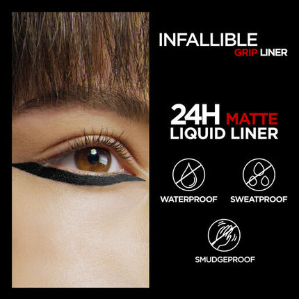 L'Oreal Matte Signature Liner 01 Black
