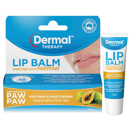 Dermal Thearpy Lip Balm Paw Paw 10G