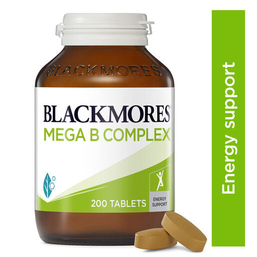 Blackmores Mega B Complex 200 Tablets