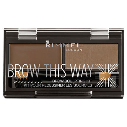 Rimmel Brow This Way Eyebrow Sculpting Kit 002 Medium Brown