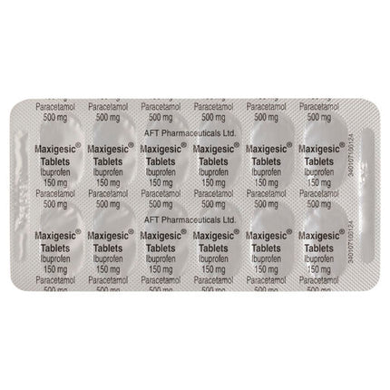 Maxigesic Double Action Combination Pain Relief 12 Tablets
