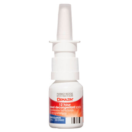 Demazin 12 Hour Nasal Decongestant Spray Value Pack 2 X 20mL