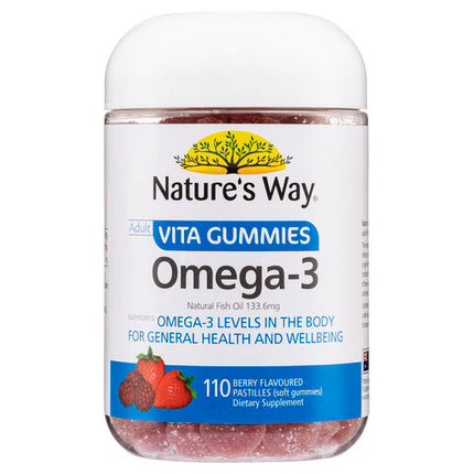 Nature's Way Adult Omega-3 110 Vita Gummies