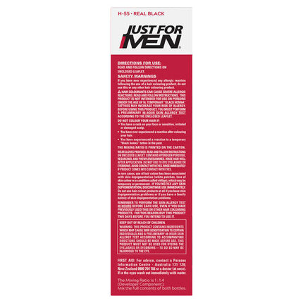 Just For Men Shampoo-In Haircolour H-55 Real Black
