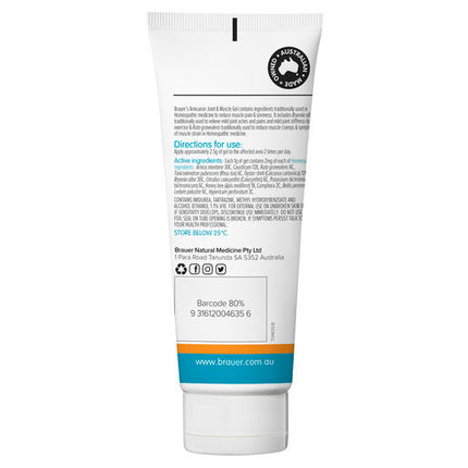 Brauer Arnicaeze Arnica Joint & Muscle Gel 100g