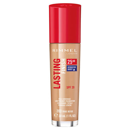 Rimmel Lasting Finish Foundation 25HR 203 True Beige