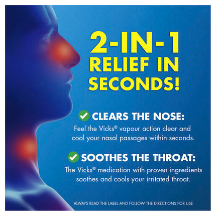 Vicks VapoDrops Orginal Menthol 24 Lozenges
