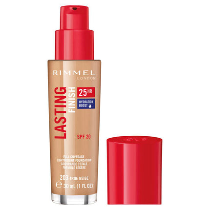 Rimmel Lasting Finish Foundation 25HR 203 True Beige