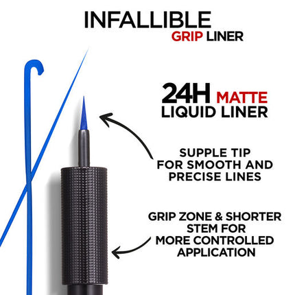 L'Oreal Matte Signature Liner 02 Blue