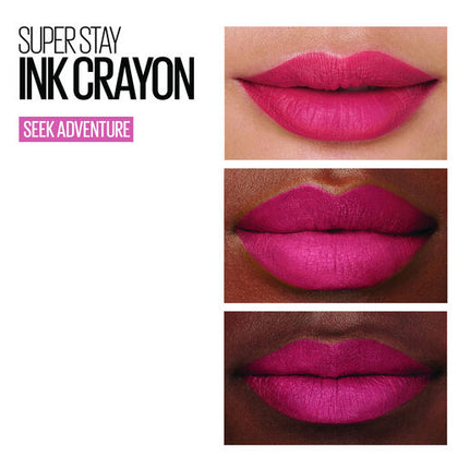 Maybelline SuperStay Ink Crayon Lipstick Seek Adventure