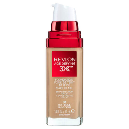 Revlon Age Defying 3X Foundation 30 Soft Beige