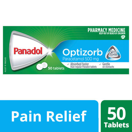 Panadol Optizorb 500mg 50 Tablets