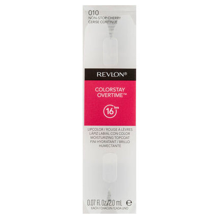 Revlon ColorStay Overtime Lip Color 010 Non-Stop Cherry