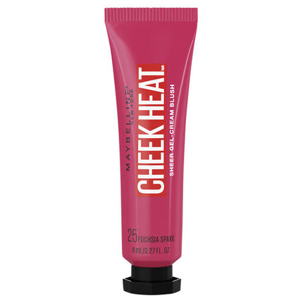 Maybelline Cheek Heat Gel Cream Blush Fuchsia Spark