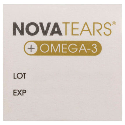 Novatears + Omega 3 Eye Drops, 3mL