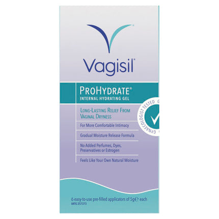 Vagisil ProHydrate Internal Hydrating Gel 6 x 5g