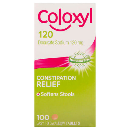 Coloxyl 120mg 100 Tablets