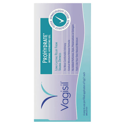 Vagisil ProHydrate Internal Hydrating Gel 6 x 5g