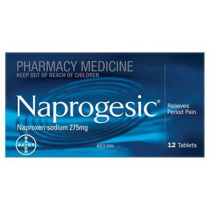 Naprogesic Period Pain Tablets 12 Pack