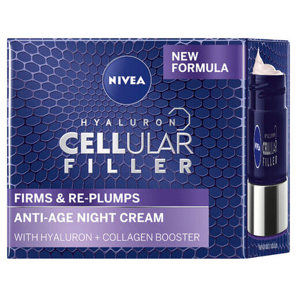 Nivea Hyaluron Cellular Filler Night Cream SPF15 50mL