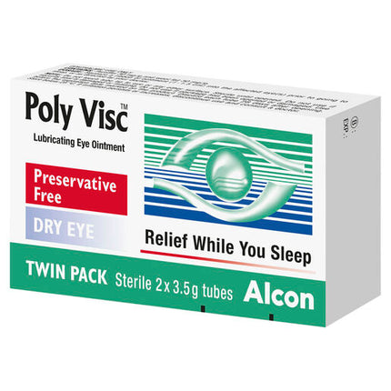 Poly Visc Lubricating Eye Ointment 2 x 3.5g