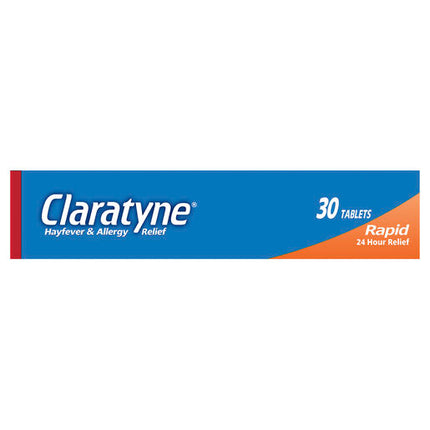 Claratyne Allergy Hayfever Relief Antihistamine Tablets 30 pack