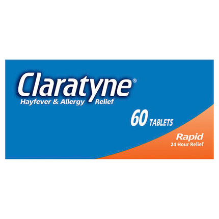 Claratyne Allergy Hayfever Relief Antihistamine Tablets 60 Pack