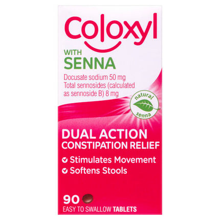 Coloxyl With Senna 90 Tablets