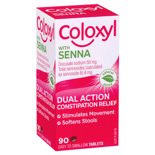 Coloxyl With Senna 90 Tablets