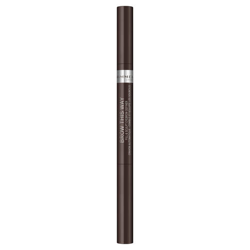 Rimmel Brow This Way Fill And Sculpt Eyebrow Definer Dark Brown