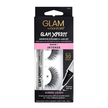 Glam by Manicare 76. Aimee - Leigh Glam Xpress® Clear Adhesive Eyeliner & Lash Kit