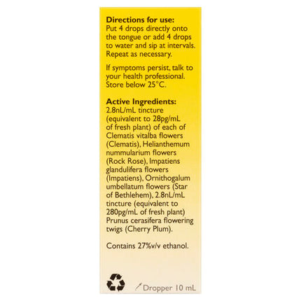 Bach Rescue Remedy Dropper 10mL
