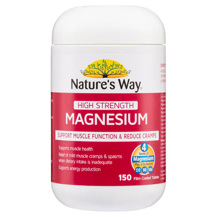 Nature's Way High Strength Magnesium 150 Tablets