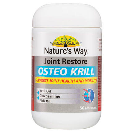 Nature’s Way Joint Restore Osteo Krill 50 Capsules