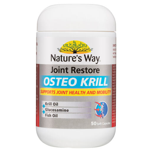 Nature’s Way Joint Restore Osteo Krill 50 Capsules