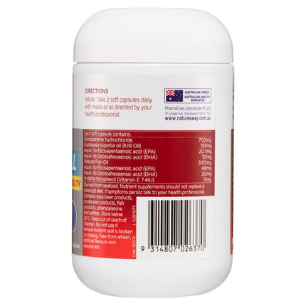 Nature’s Way Joint Restore Osteo Krill 50 Capsules