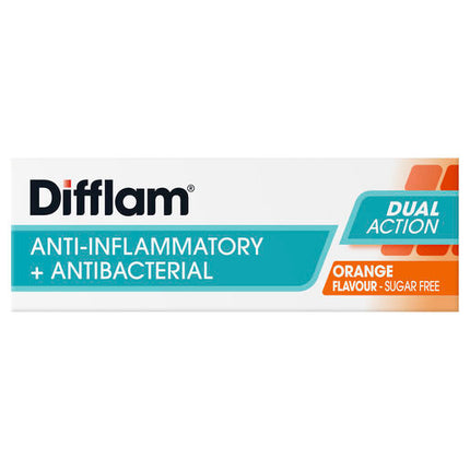 Difflam Sore Throat Sugar Free Orange 16 Lozenges