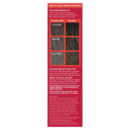 Just For Men Shampoo-In Haircolour H-45 Dark Brown