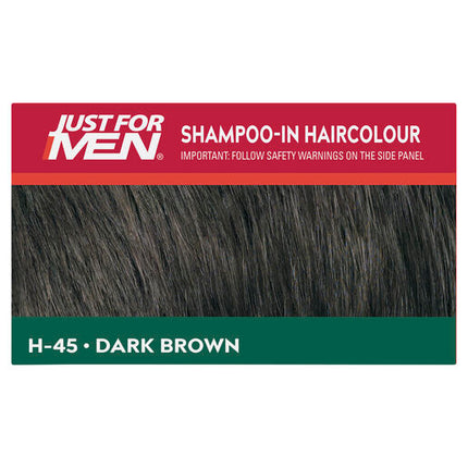 Just For Men Shampoo-In Haircolour H-45 Dark Brown