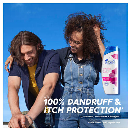 Head & Shoulders Smooth & Silky Anti-Dandruff Shampoo 400mL