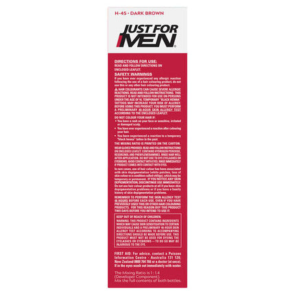 Just For Men Shampoo-In Haircolour H-45 Dark Brown