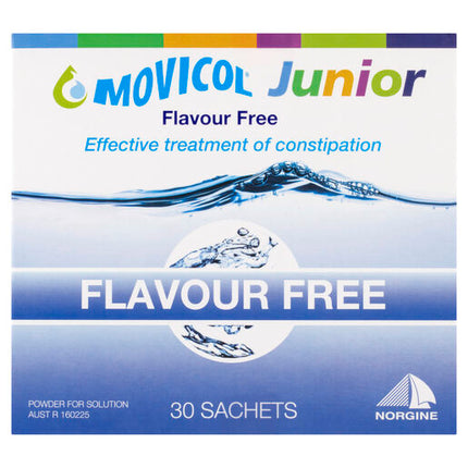 Movicol Junior Flavour Free Sachets 30