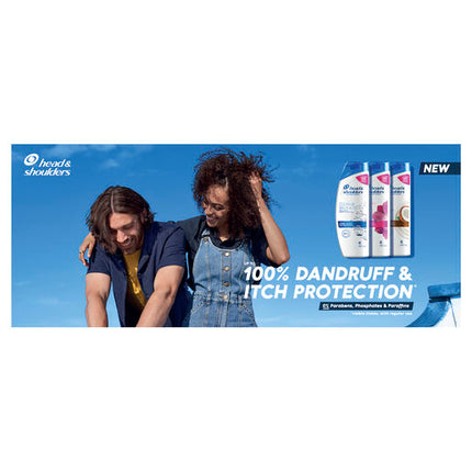 Head & Shoulders Smooth & Silky Anti-Dandruff Shampoo 400mL