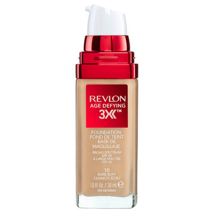 Revlon Age Defying 3X Foundation 10 Bare Buff