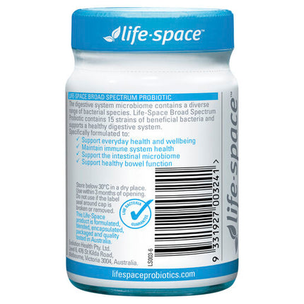 Life-Space Broad Spectrum Probiotic 60 Hard Capsules